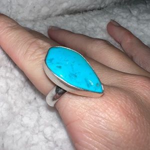Sleeping Beauty Turquoise Ring